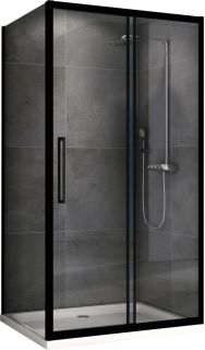 Душевой уголок ABBER Schwarzer Diamant 120x80см чёрный AG30120BH-S80B